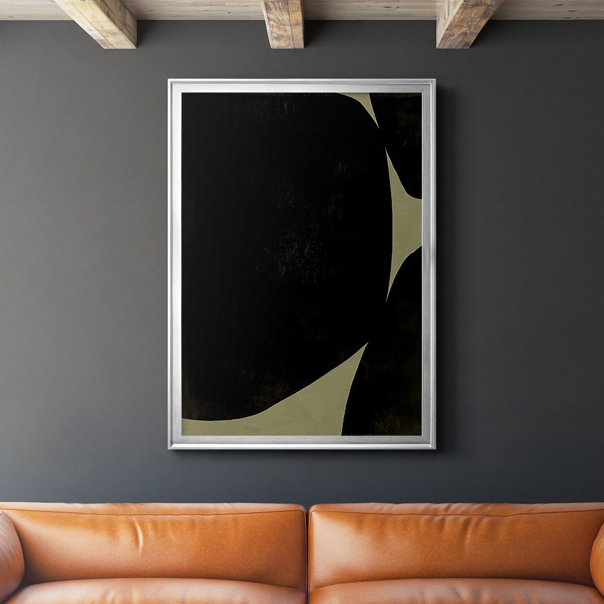 Heirloom Orbs I - Modern Framed Canvas Print