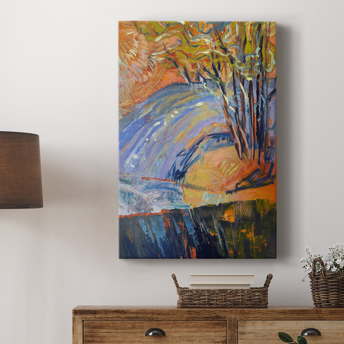 Cadmium Winter Solstice III - Canvas Art Print