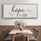 Hope & Soap - Floater Framed Canvas Print