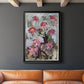 Zinnia I - Modern Framed Canvas Print