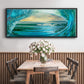 Big Wave - Floater Framed Canvas Print
