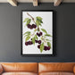 Watercolor Cherries - Modern Framed Canvas Print