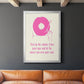 Sweet Melody III - Modern Framed Canvas Print