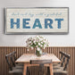 Grateful Heart - Floater Framed Canvas Print
