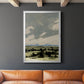 Pink Hazy Sky I - Modern Framed Canvas Print