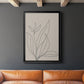 Neutral Lines I - Modern Framed Canvas Print