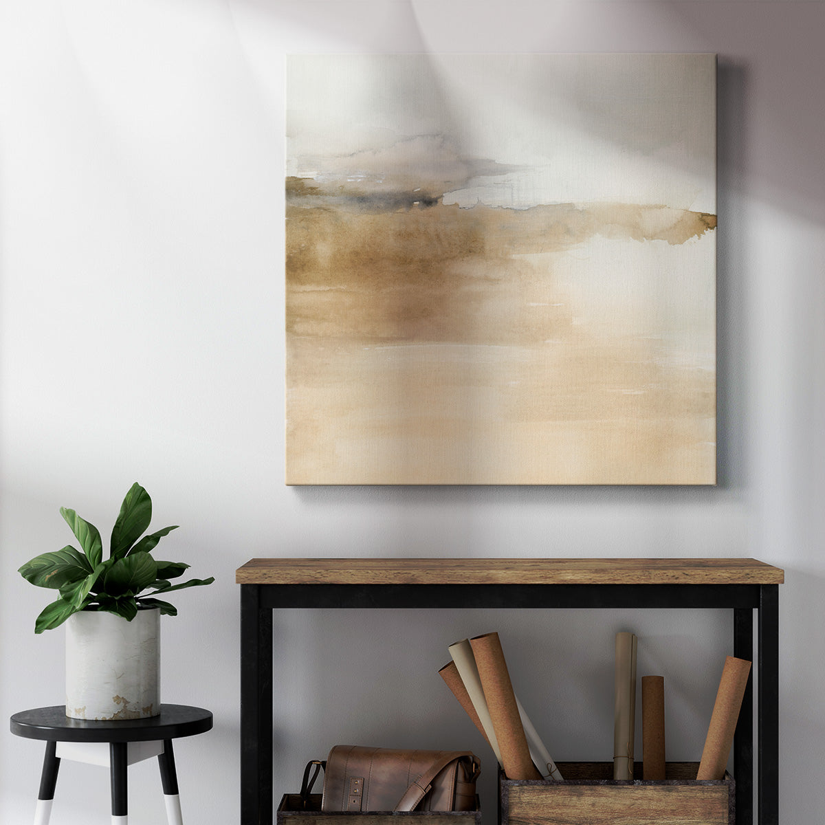 Cinnamon Shores II - Canvas Art Print