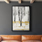 Gilded Winter II - Modern Framed Canvas Print