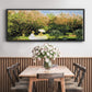 The Garden, 1872 - Floater Framed Canvas Print