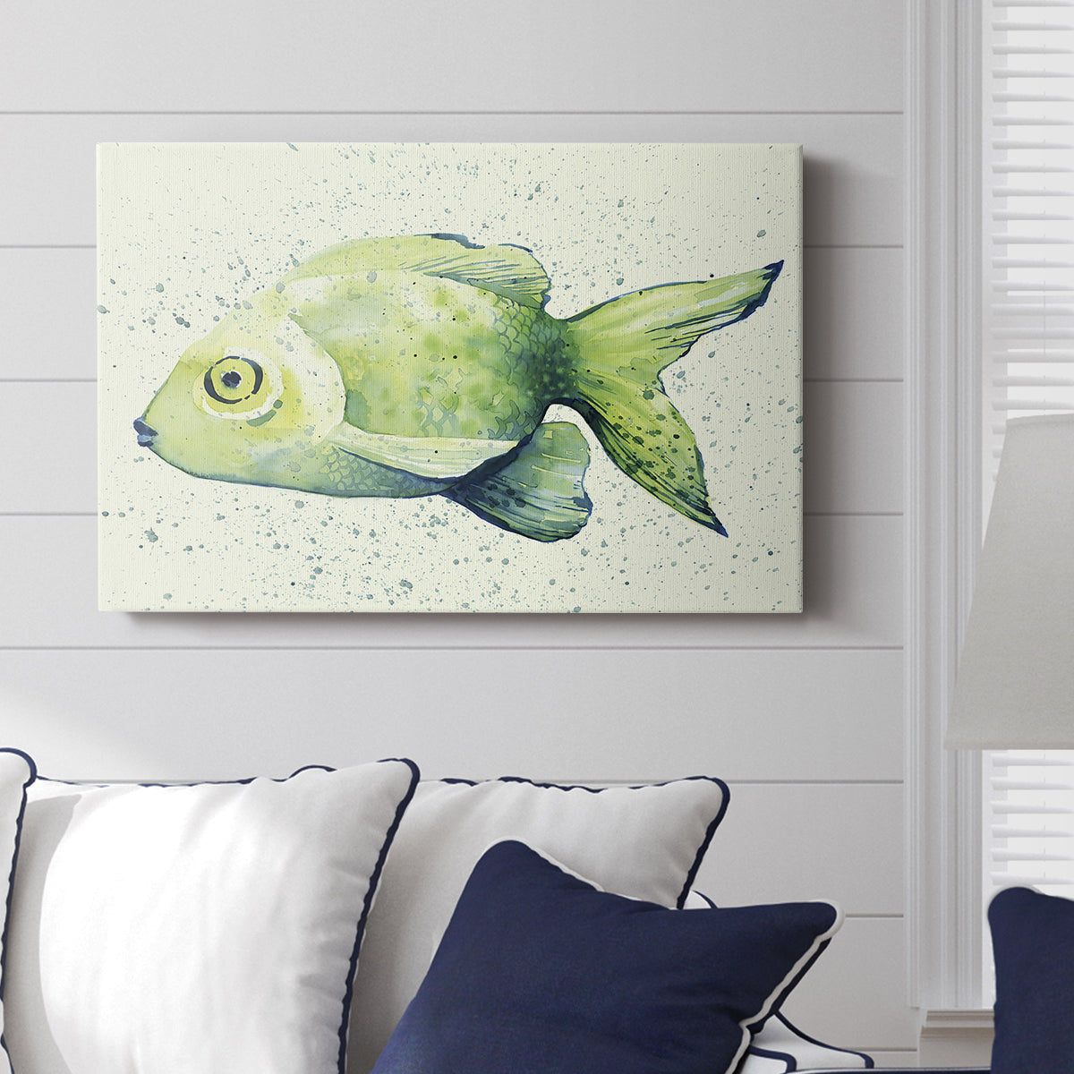 Speckled Freshwater Fish I - Canvas Art Print