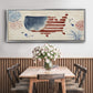 Fourth of July Collection C - Floater Framed Canvas Print