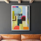 City of Rainbows I - Modern Framed Canvas Print