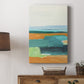 Aqua and Orange I - Canvas Art Print