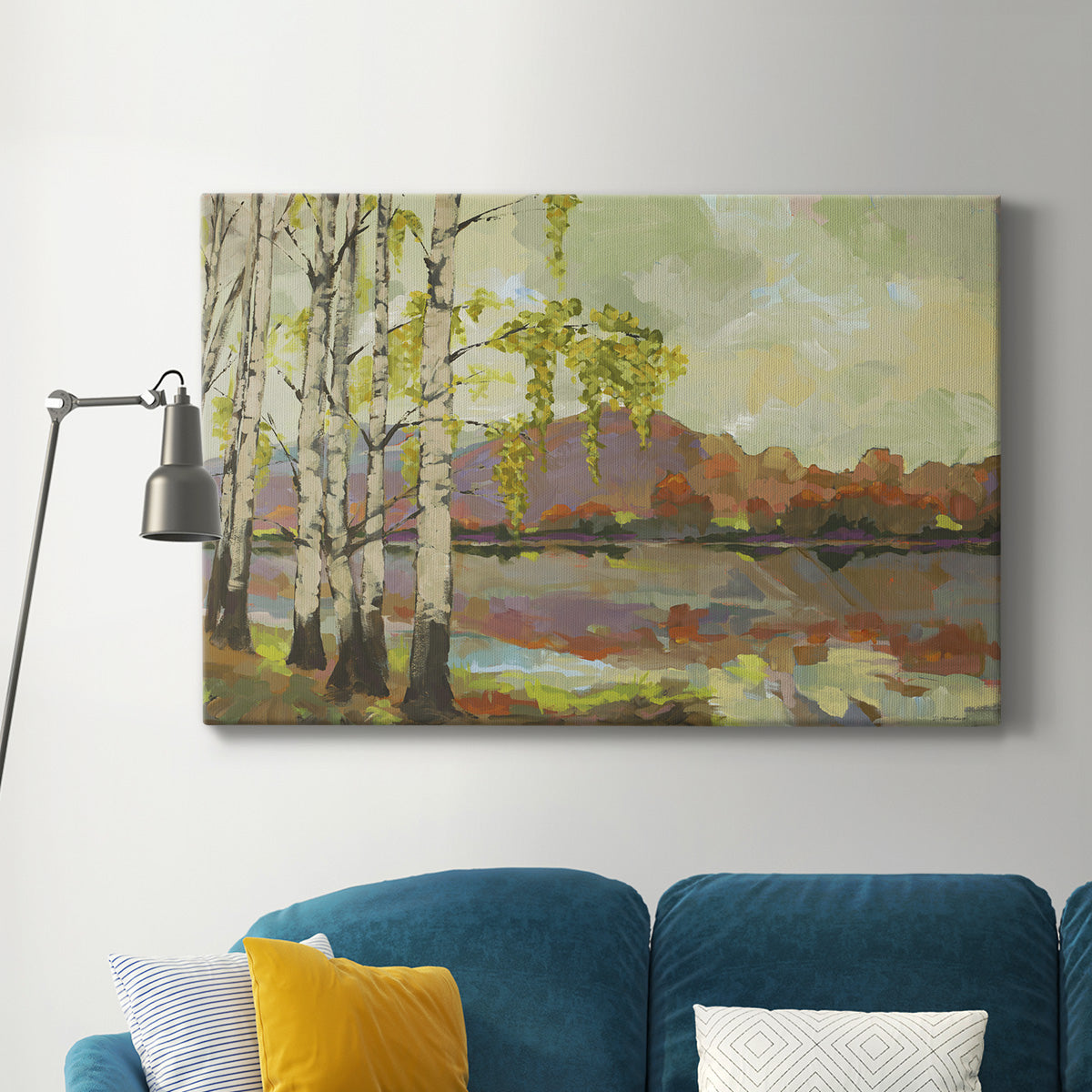 Birch Stand Premium Gallery Wrapped Canvas - Ready to Hang