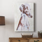 Sitting Dog II - Canvas Art Print