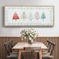Christmas Tree Whimsy Collection C - Floater Framed Canvas Print