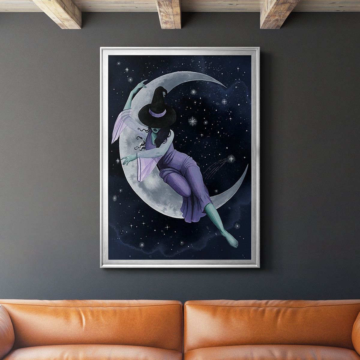 Star Sorceress II - Modern Framed Canvas Print