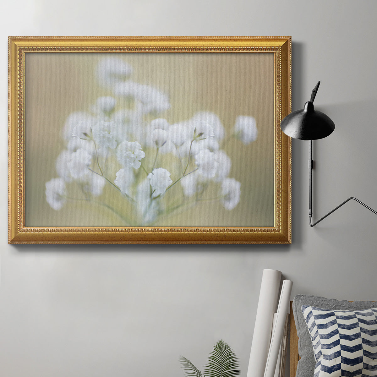 Baby's Breath Study I Premium Framed Canvas- Ready to Hang