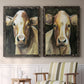 Sweet Eyes I - Premium Framed Canvas 2 Piece Set - Ready to Hang