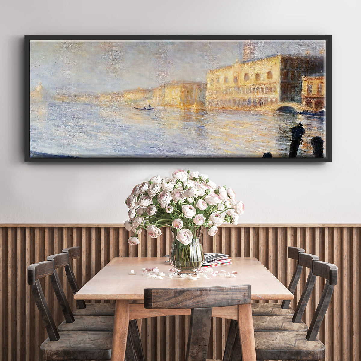 The Doges' Palace, 1908 - Floater Framed Canvas Print