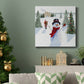 Santa's Snowmen I-Premium Gallery Wrapped Canvas - Ready to Hang