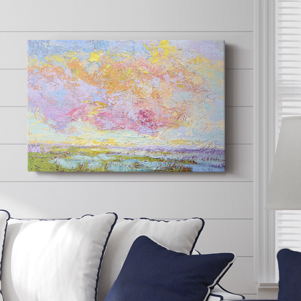 On a Summer's Eve - Canvas Art Print