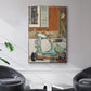 That Vespa -  Framed Canvas Print