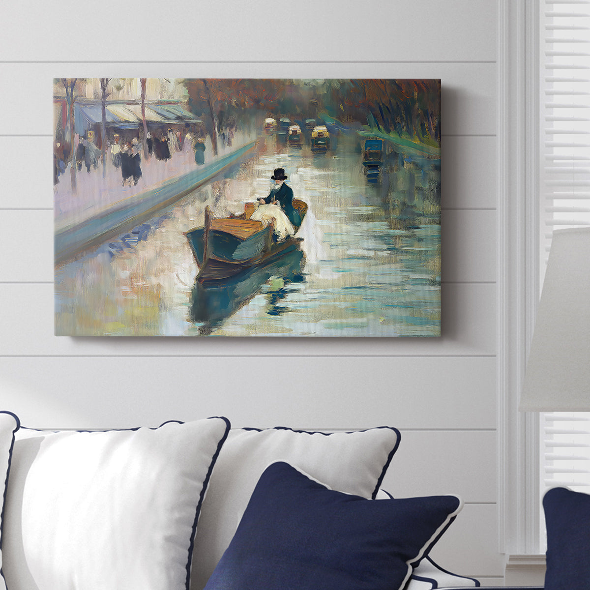 River Impression LXXXII - Canvas Art Print