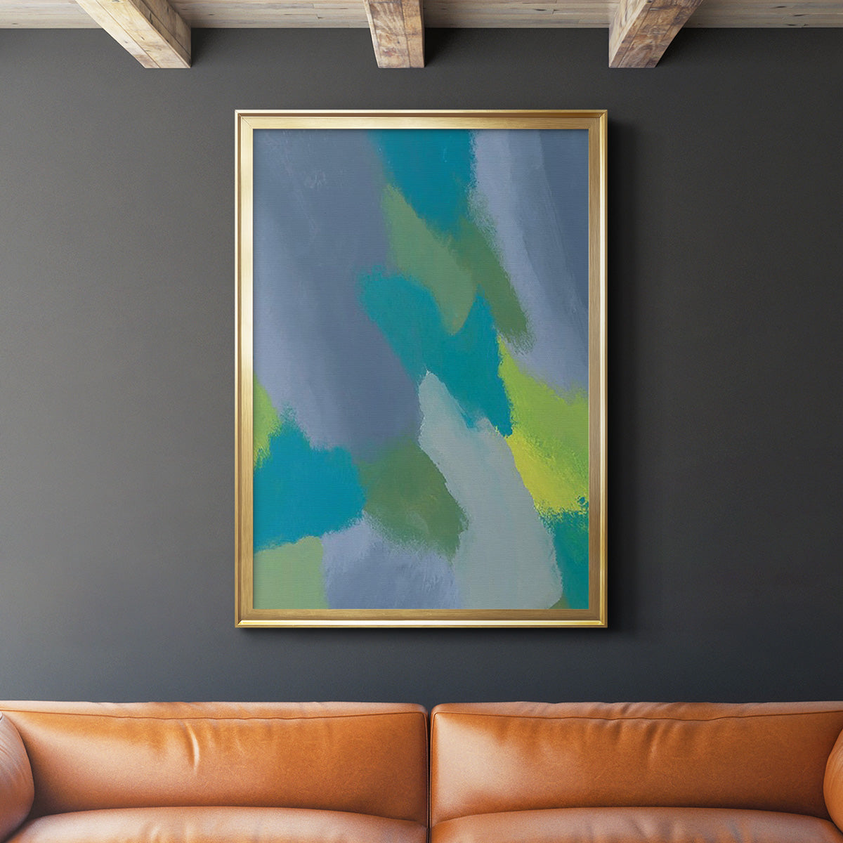 Lost in Memories IV - Modern Framed Canvas Print