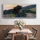 Sunset at Giverny, 1886 - Floater Framed Canvas Print
