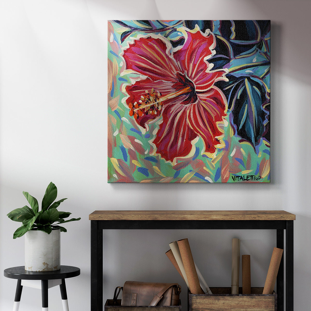 Hawaiian Beauty II - Canvas Art Print