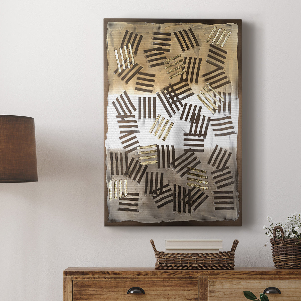 Raffia Palm I - Canvas Art Print