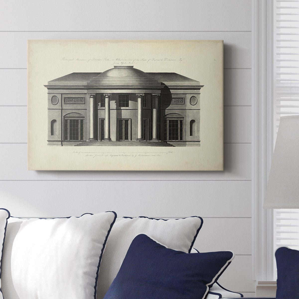 Richardson Architecture III - Canvas Art Print