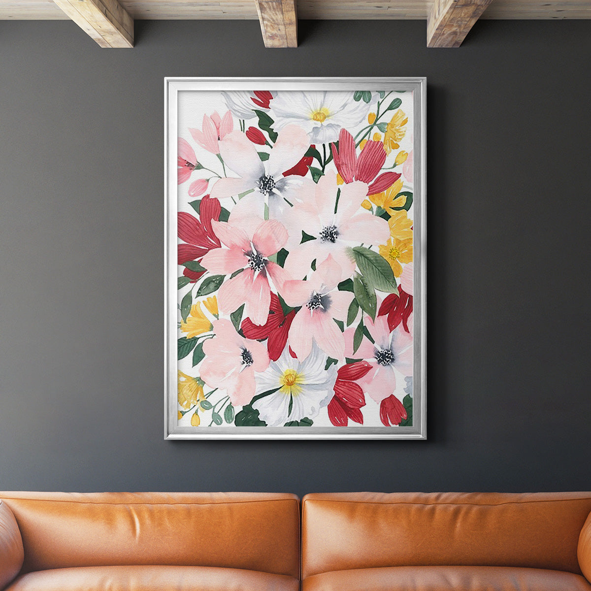 Spring Bliss I - Modern Framed Canvas Print