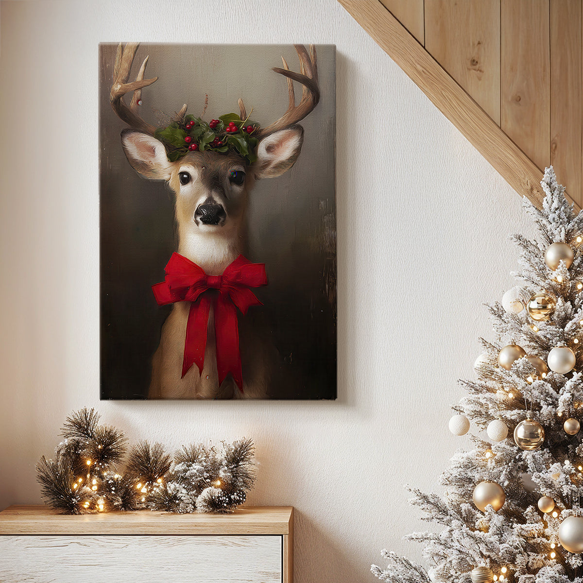 Candlelit Promise - Canvas Art Print