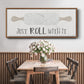Roll With It - Floater Framed Canvas Print