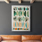 Semi Stack I - Modern Framed Canvas Print