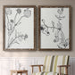 Botanical Study I   - Premium Framed Canvas 2 Piece Set - Ready to Hang