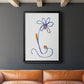 Wobbly Blooms II - Modern Framed Canvas Print