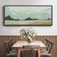 Farmland Study II - Floater Framed Canvas Print