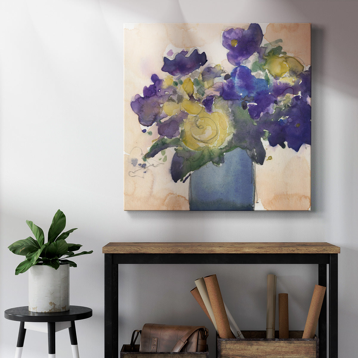 Floral Beauties II - Canvas Art Print