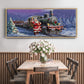 All Aboard - Floater Framed Canvas Print
