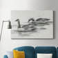 Geese Study II Premium Gallery Wrapped Canvas - Ready to Hang