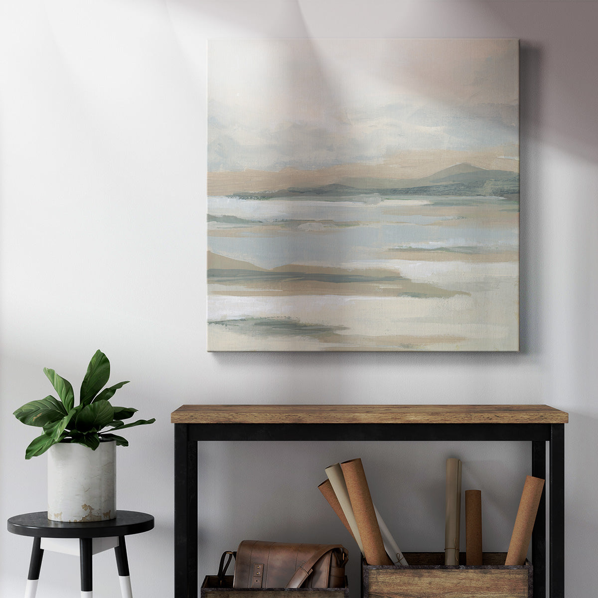 Tonal Tides I  - Canvas Art Print