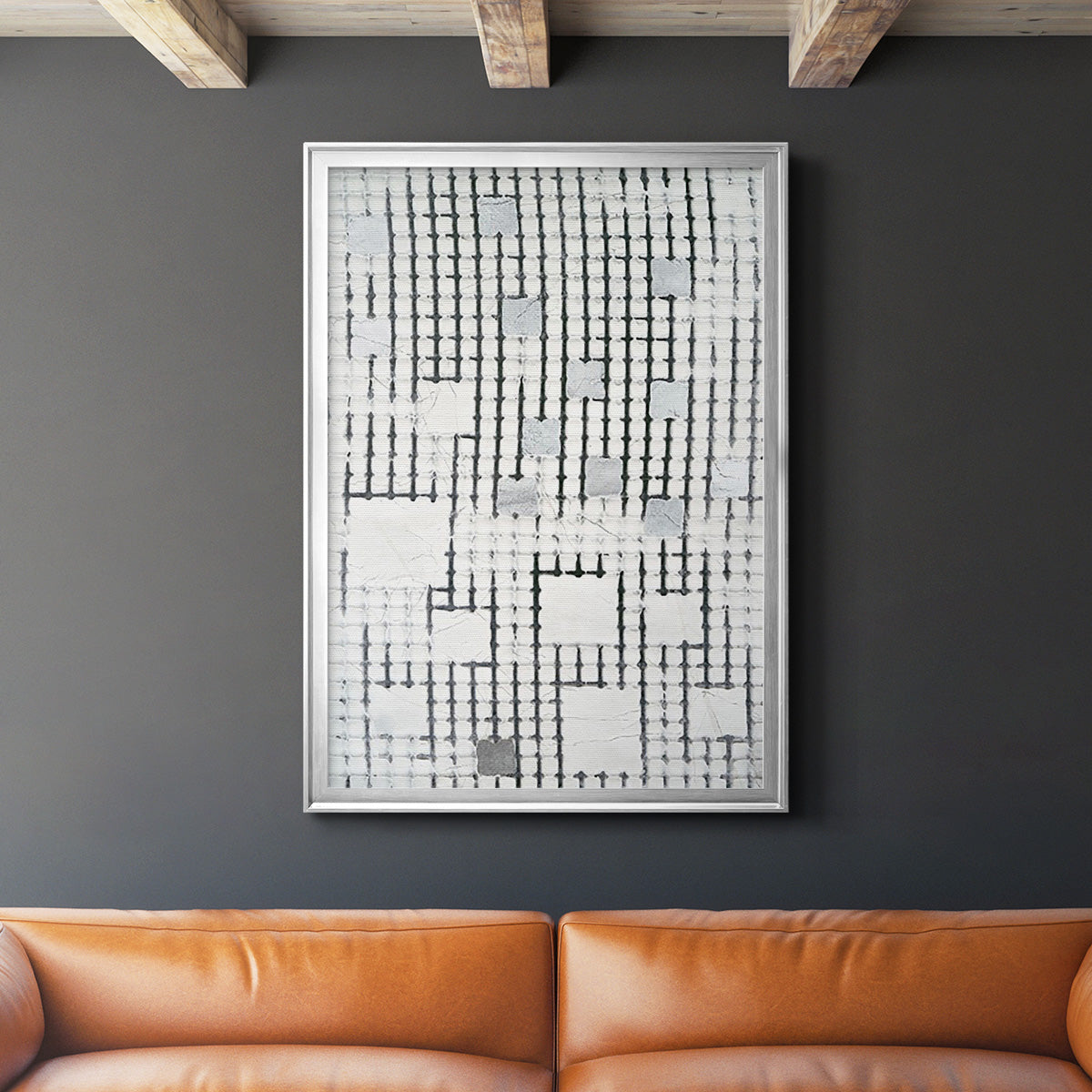 Gossamer I - Modern Framed Canvas Print