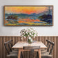 Sunset on the Seine in Winter, 1880 - Floater Framed Canvas Print