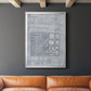 Lumen Colour II - Modern Framed Canvas Print