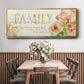 Family Where Our Story Begins - Floater Framed Canvas Print