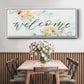 Welcome - Floater Framed Canvas Print