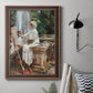 The Fountain Villa Torlonia, Frascati, Italy - Ornate Framed Canvas Print